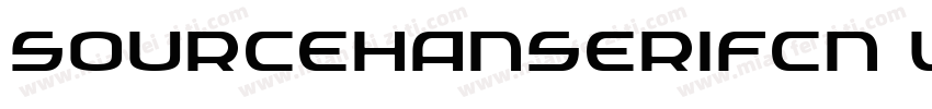 sourcehanserifcn light g字体转换